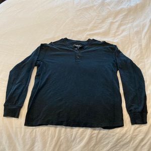 Cabelas “Born to be Worn” quarter button shirt